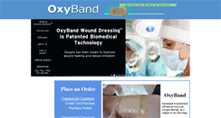 Desktop Screenshot of oxyband.com
