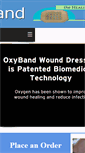 Mobile Screenshot of oxyband.com